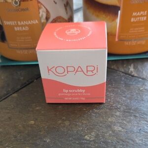 Kopari Coral Pink Lip Scrubby Balm Box